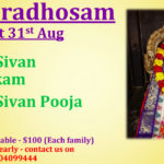 Sani Pradhosam Sat 31st Aug