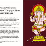 Mon 2nd Sep – Narthana Uthsavam